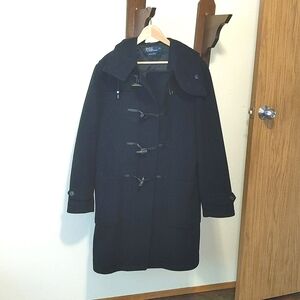 Ralph Lauren Men's Double-Faced Wool Duffel Coat